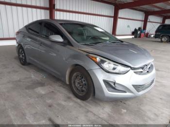  Salvage Hyundai ELANTRA