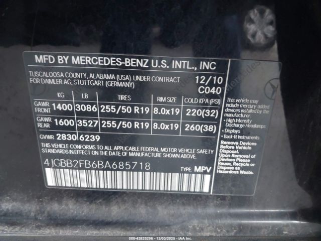 Mercedes-Benz M-Class 4matic Image 9