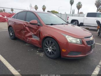  Salvage Chevrolet Cruze