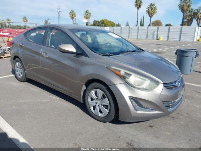  Salvage Hyundai ELANTRA