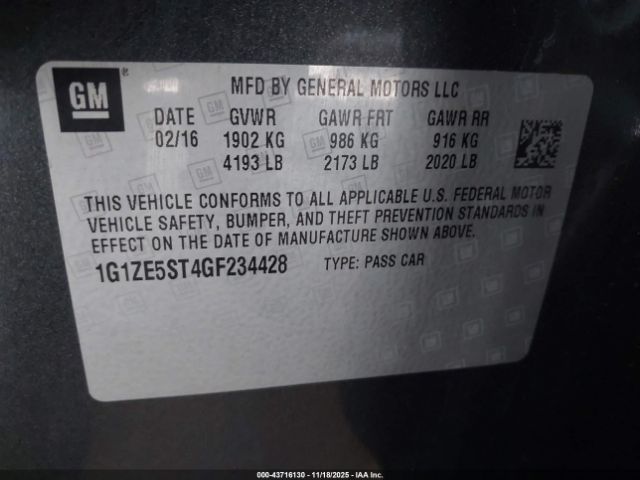 Chevrolet Malibu 1lt Image 10