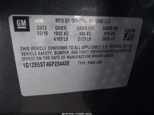 Chevrolet Malibu 1lt Image 10