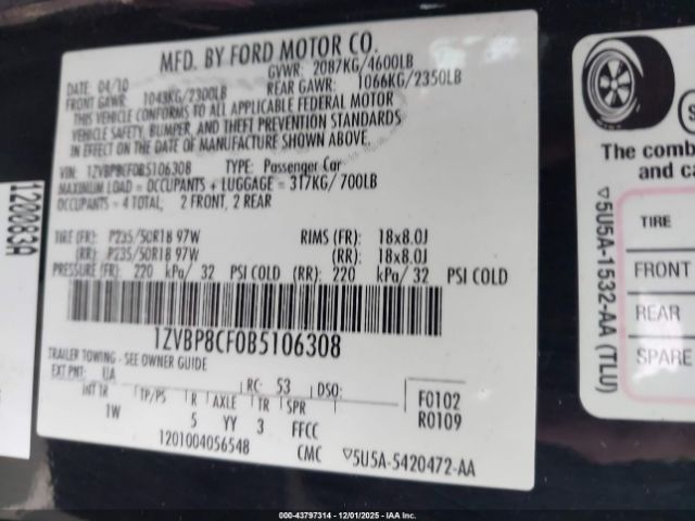 Ford Mustang Gt Image 4