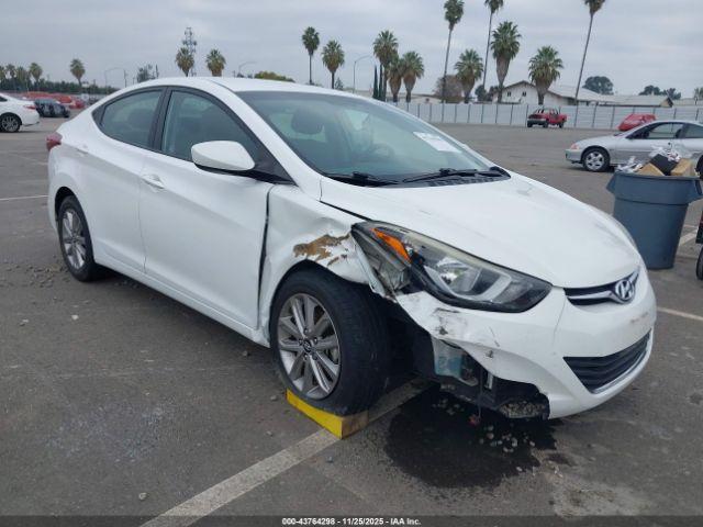  Salvage Hyundai ELANTRA