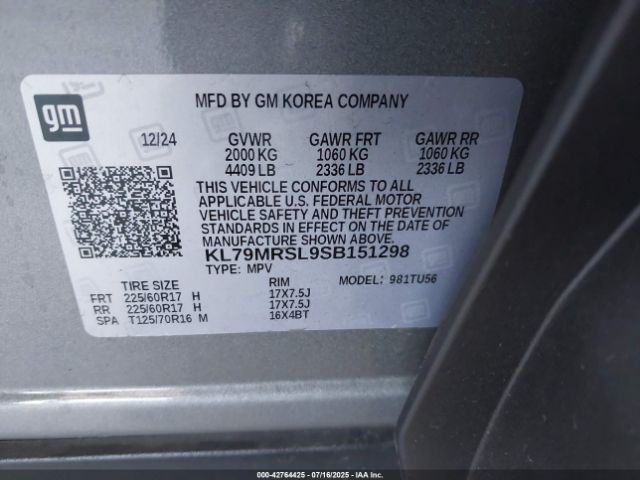 Chevrolet Trailblazer Awd Lt Image 10