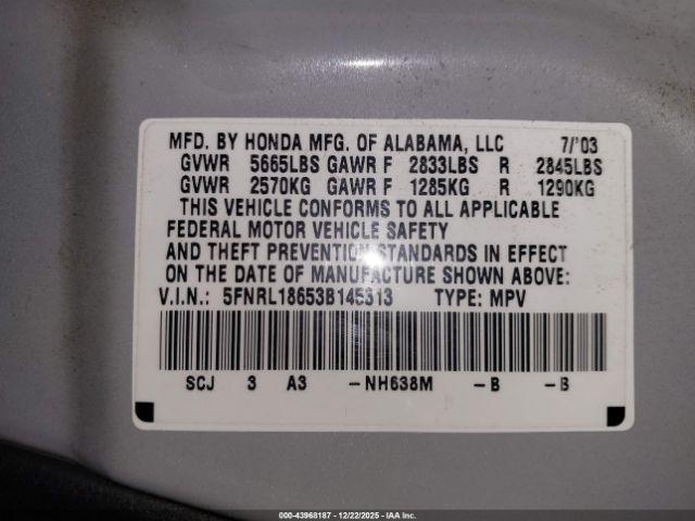 Honda Odyssey Ex Image 4