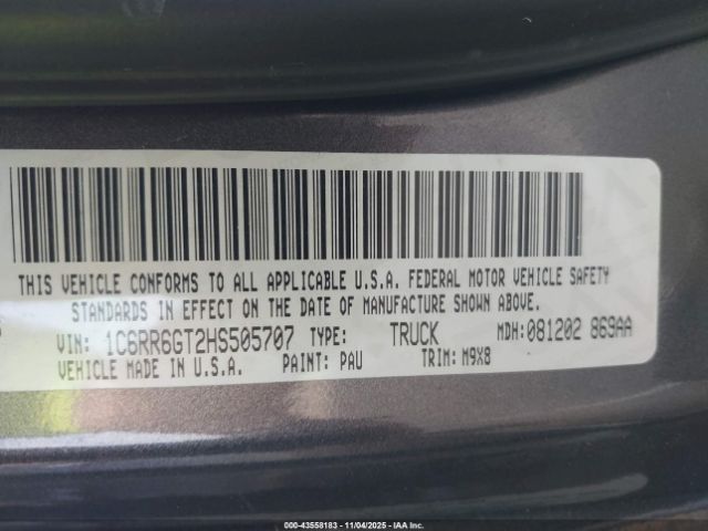 Ram 1500 Big Horn  4x2 6'4 Box Image 17