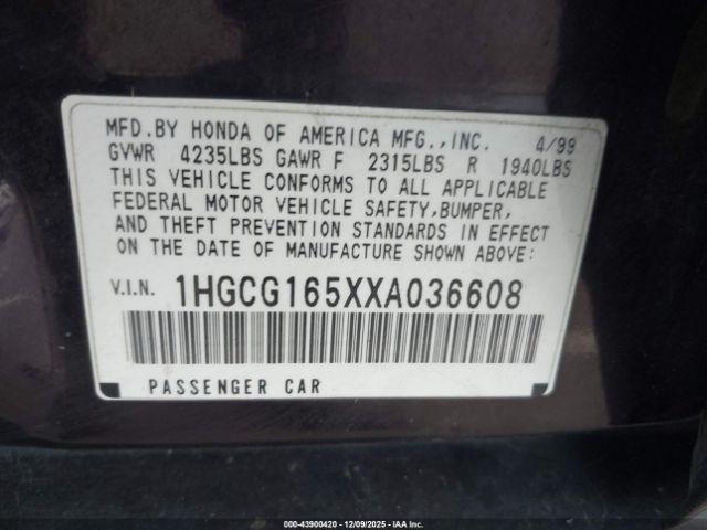 Honda Accord Ex V6 Image 13