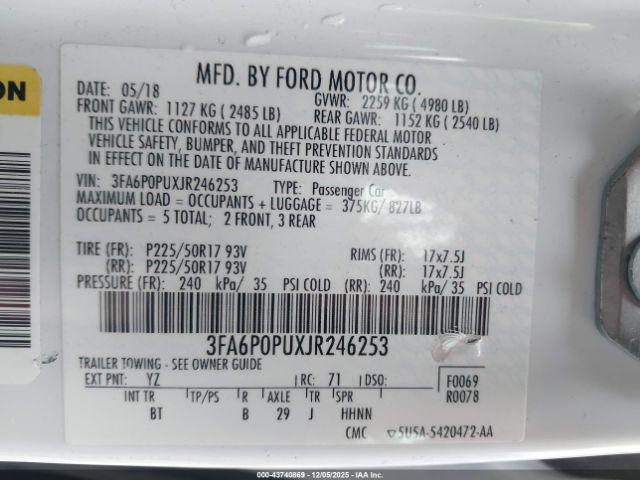 Ford Fusion Se Luxury Image 2