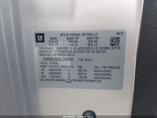 Chevrolet Traverse Ltz Image 7