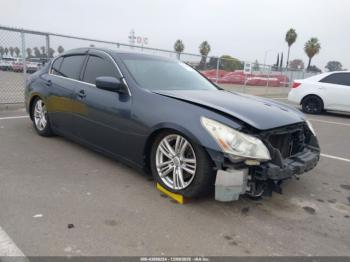 Salvage INFINITI G37