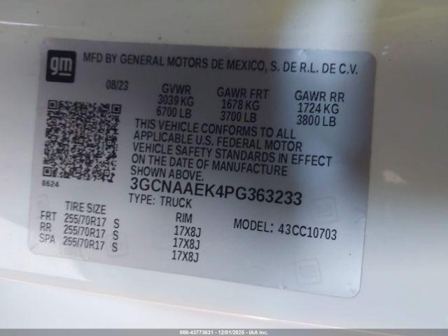 Chevrolet Silverado 1500 2wd  Standard Bed Wt Image 4