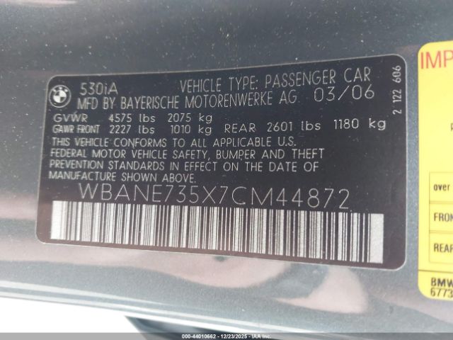 BMW 5 Series Image 2