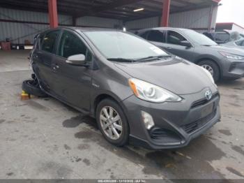  Salvage Toyota Prius c