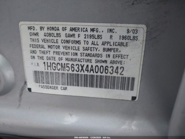 Honda Accord 2.4 Lx Image 7