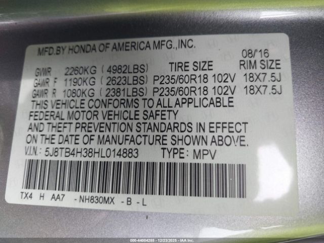 Acura RDX Acurawatch Plus Package Image 5