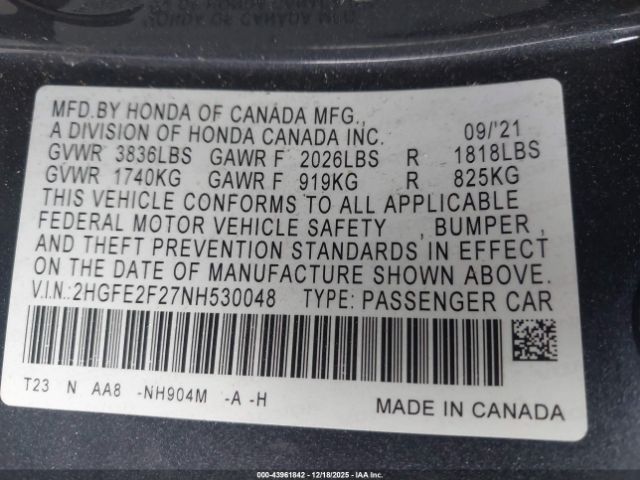 Honda Civic Lx Image 4