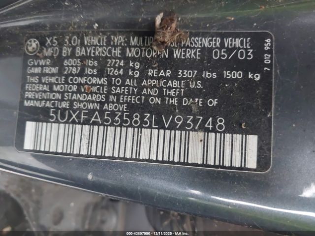 BMW X Series 3.0i Image 5