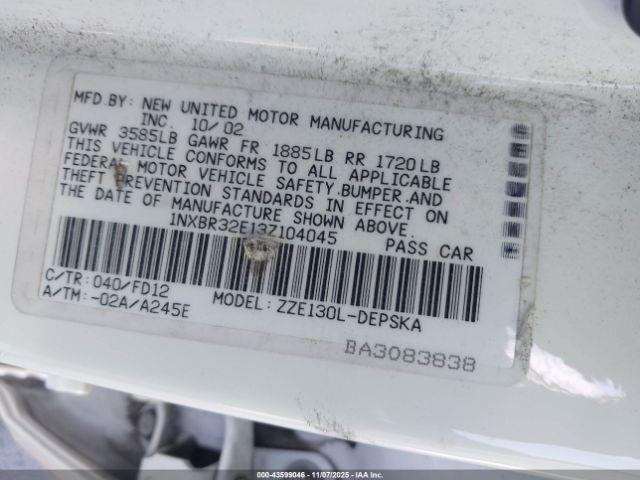 Toyota Corolla S Image 9