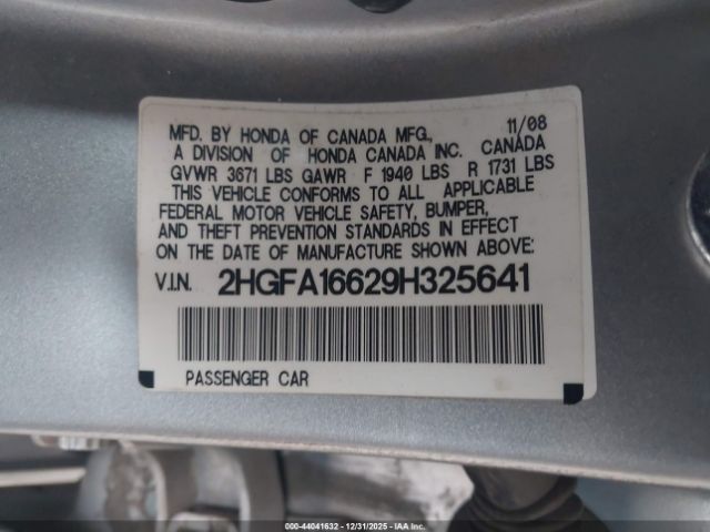 Honda Civic Lx-s Image 9